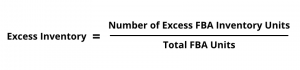 Excess Inventory Formula