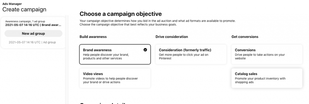 Pinterest Ad Campaigns
